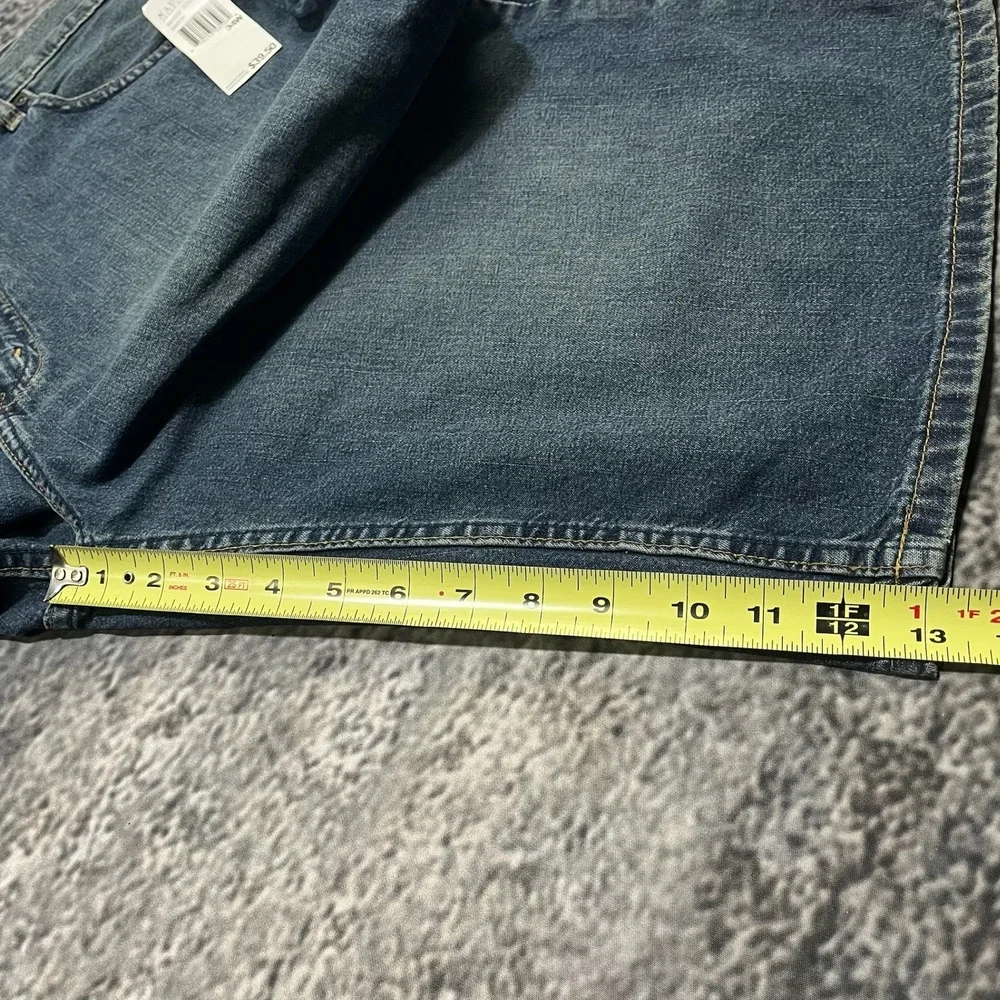 Vintage Nautica Shorts Size 34‎ Blue Baggy Denim Jorts Grunge Skater Y2K - NEW
